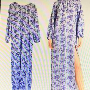 Hill House Blue Floral Maxi Dress